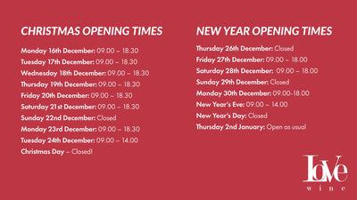 Christmas Shop Opening Times 2019