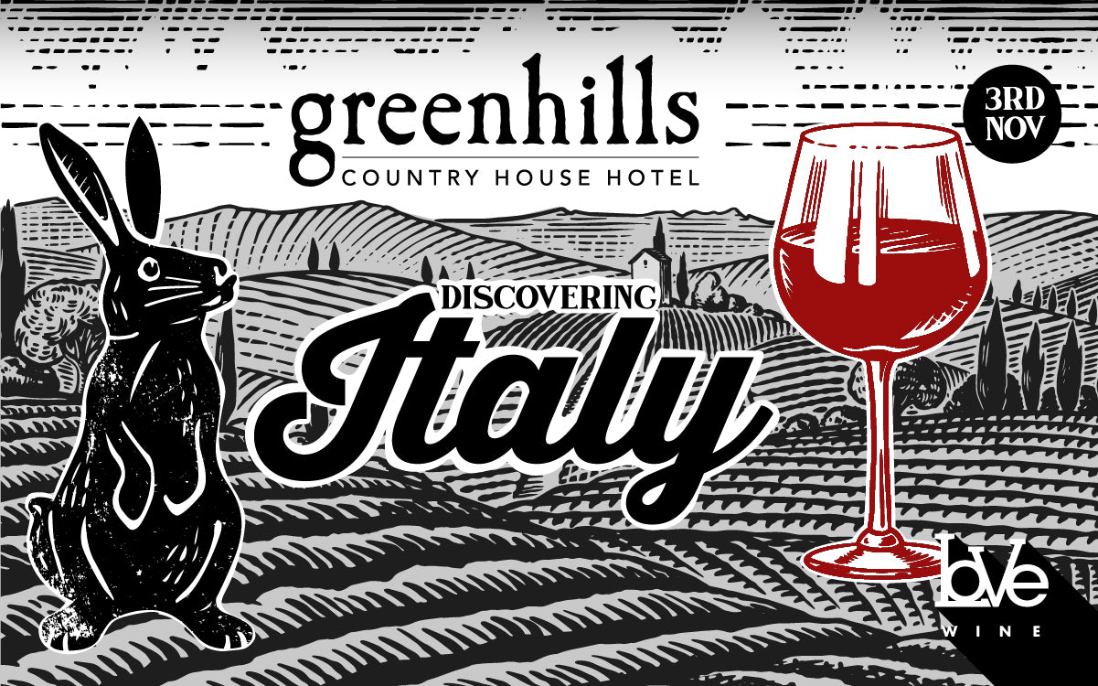 Italian Wine Dinner at Greenhill's - 3rd November 2022
