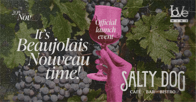 Beaujolais Nouveau 2025 lands at The Salty Dog 🍷