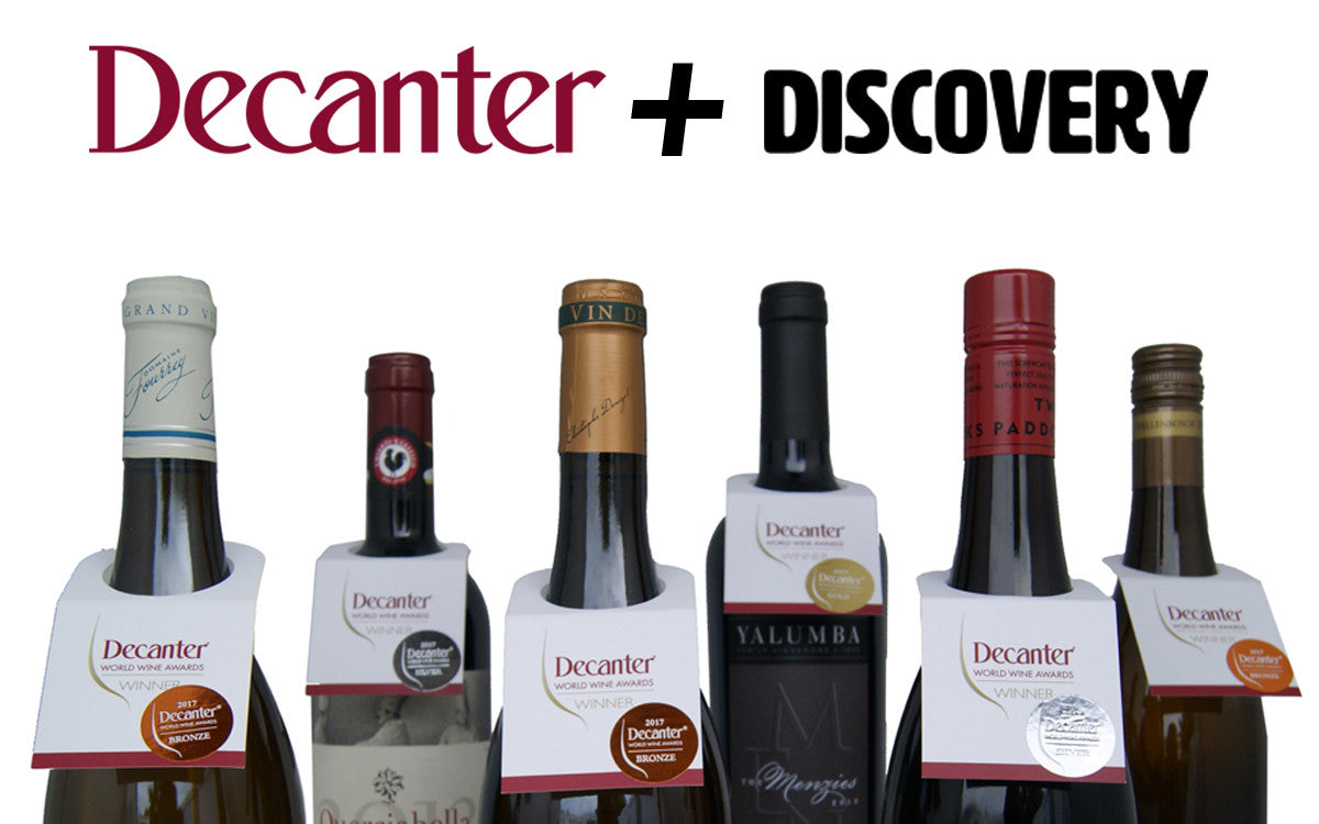 2017 Decanter award winning cases