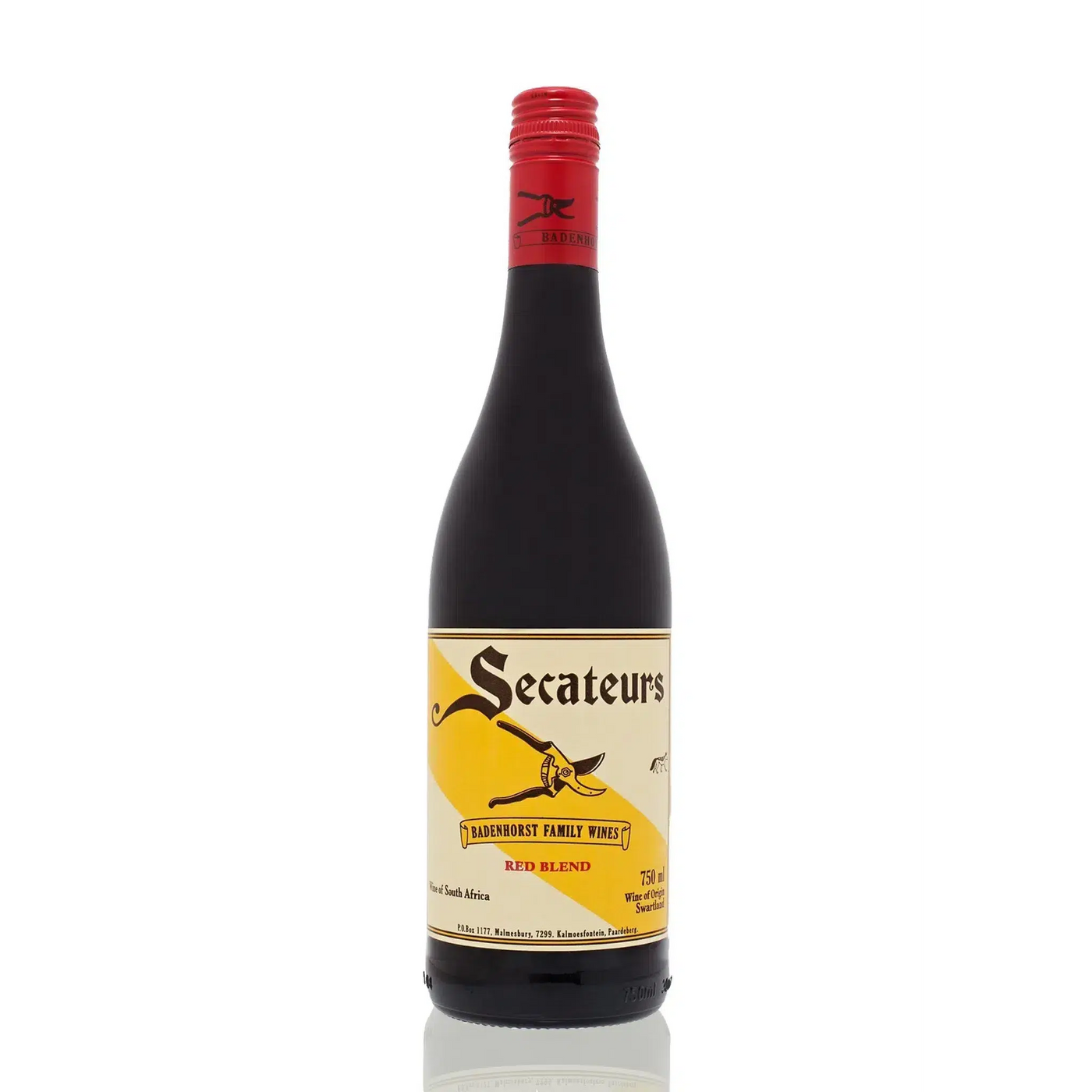 AA Badenhorst Secateurs Red