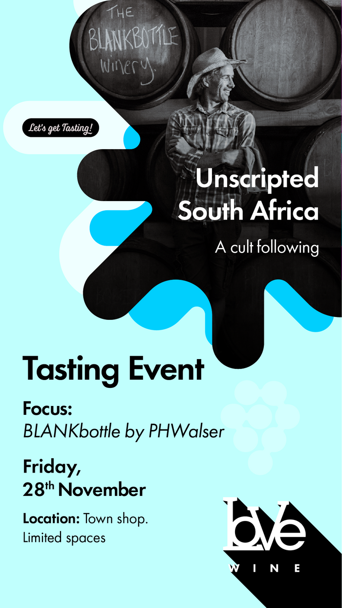 BLANKbottle - Unscripted South Africa // 28th November