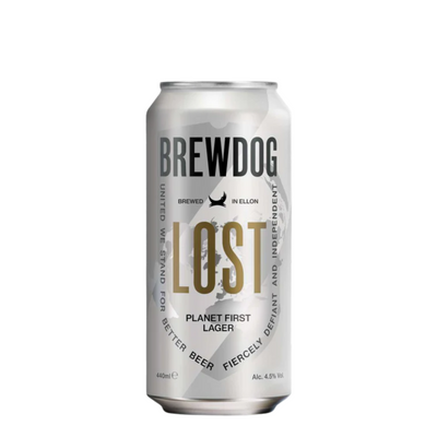 BrewDog Lost Lager Can 44cl 4 pack