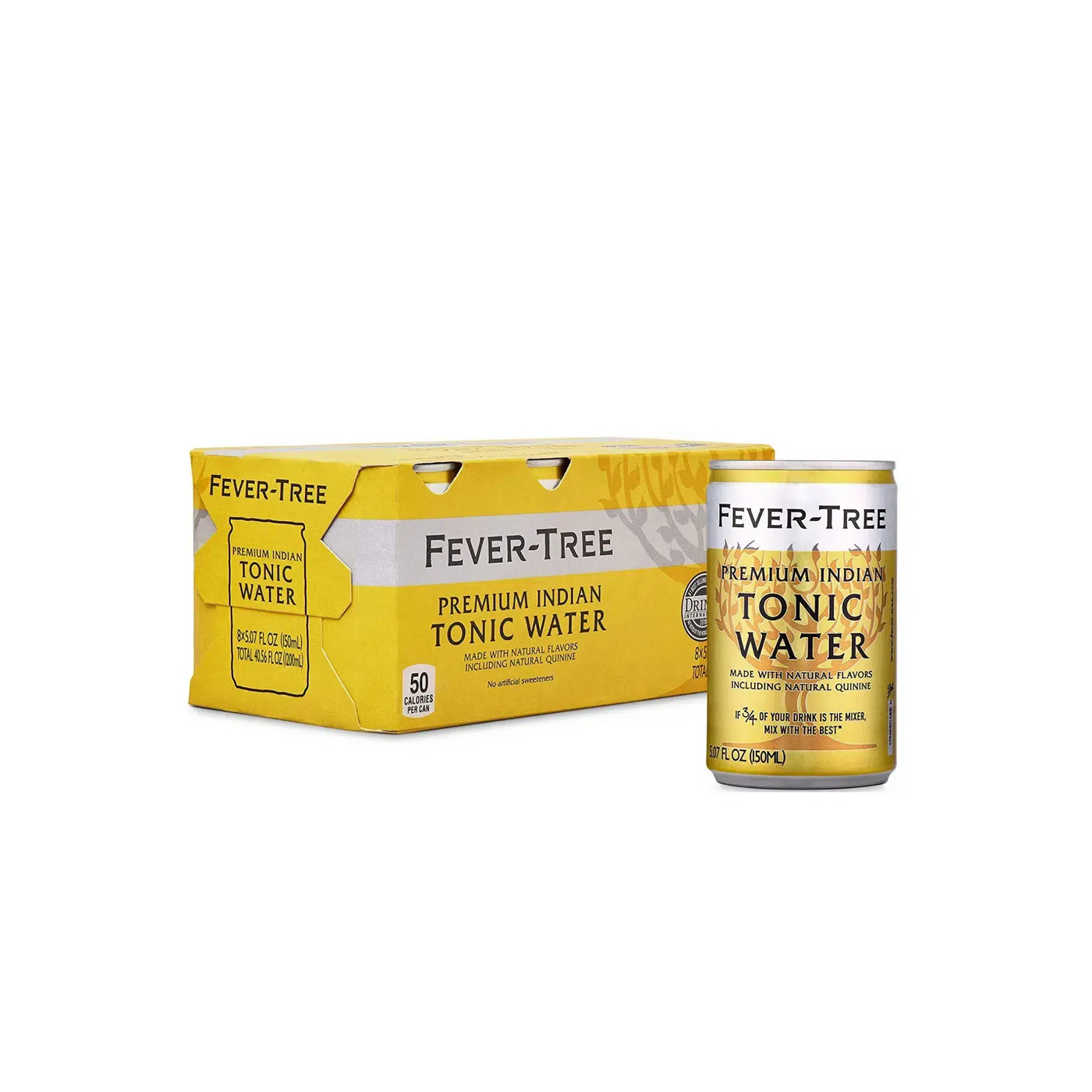 Fever-Tree Indian Tonic Water Cans 8 pack