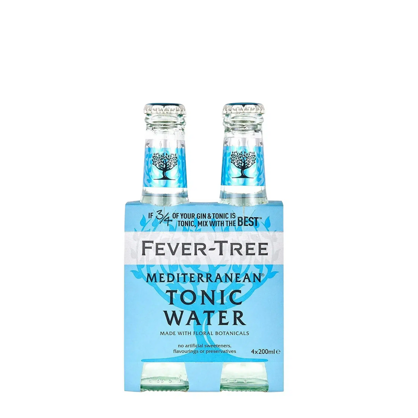 Fever-Tree Mediterranean Tonic Water (4 pack) Nrb