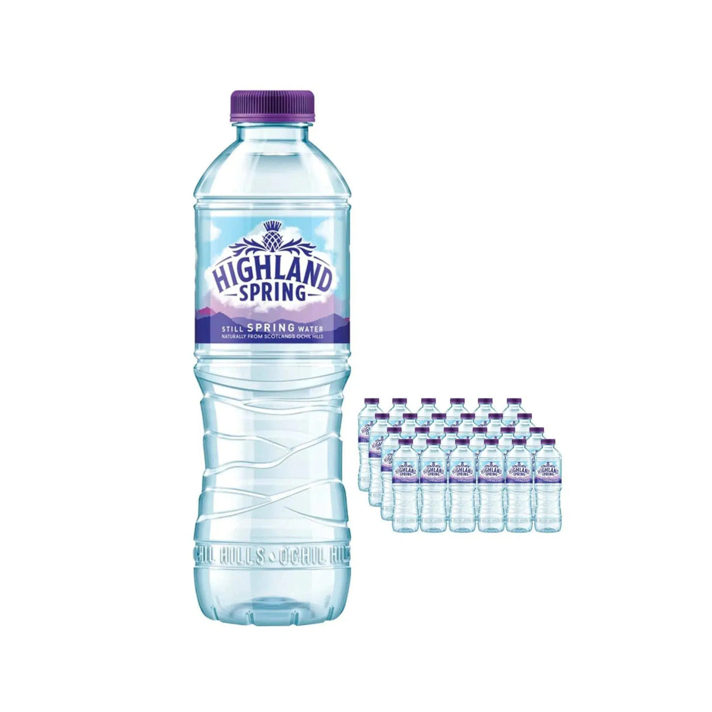 Highland Spring Still Plastic 50cl case of 24