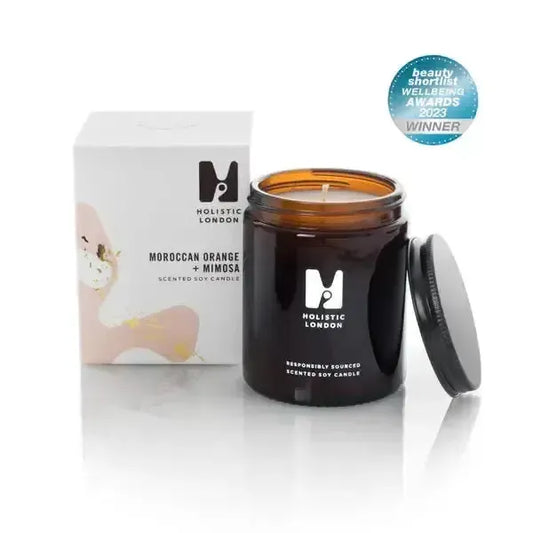 Holistic London Moroccan Orange & Mimosa Candle 180ml