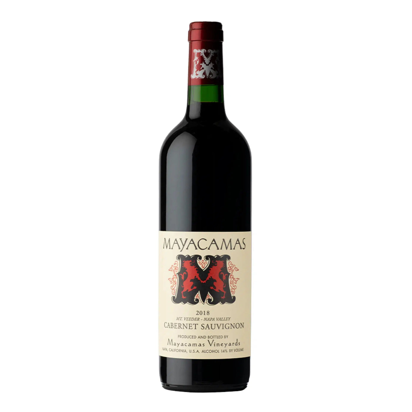 Mayacamas Mt Veeder Cabernet 2018