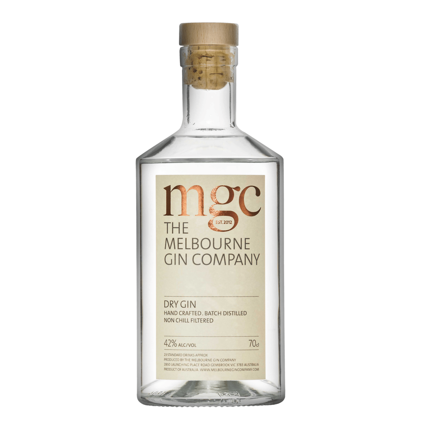 Melbourne Dry Gin 42% 70cl