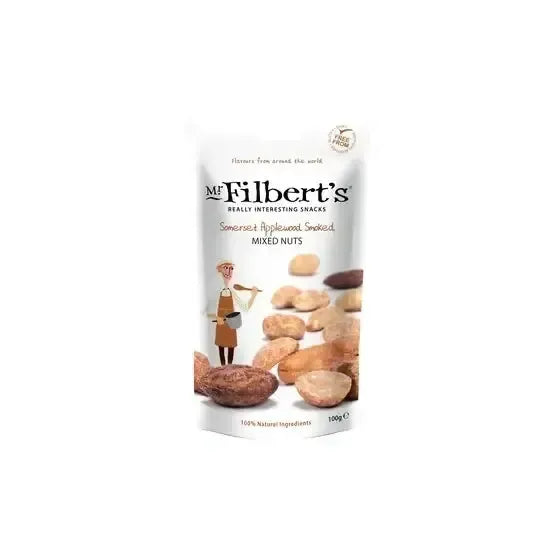 Mr Filbert's Somerset Applewood Smoked Mixed Nuts 110gr