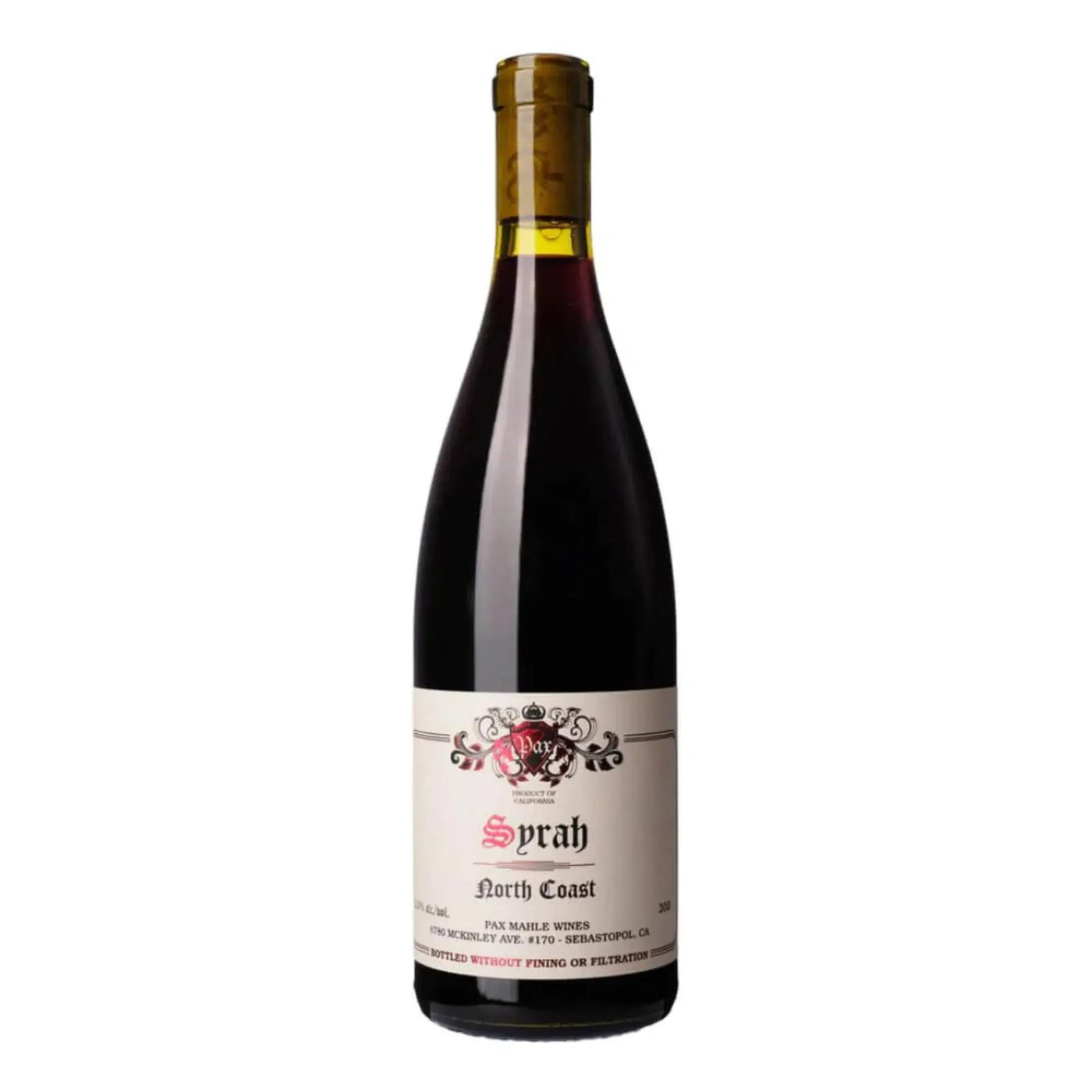 Pax North Coast Syrah 2020