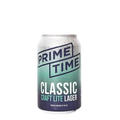 Prime Time Lager 4.2% 330ml Can