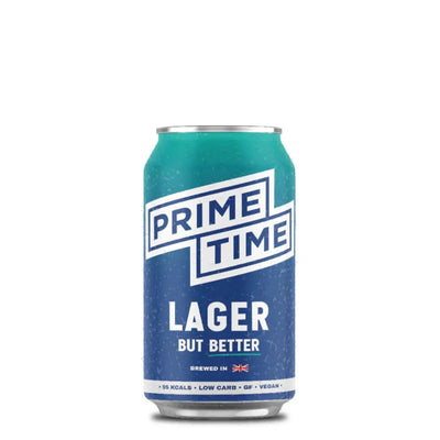 Prime Time Lager 4.2% 330ml Can