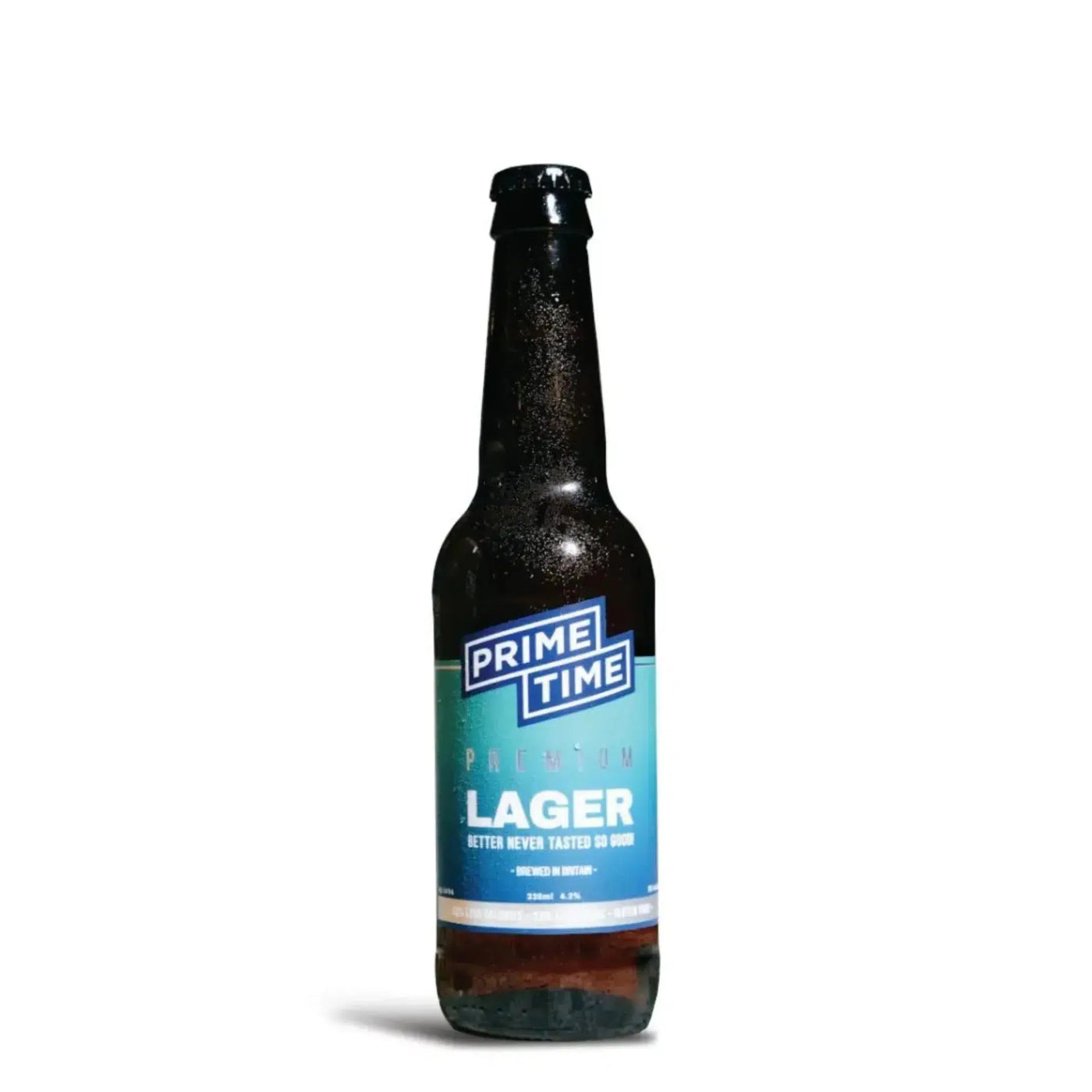 Prime Time Lager 4.2% 330ml NRB