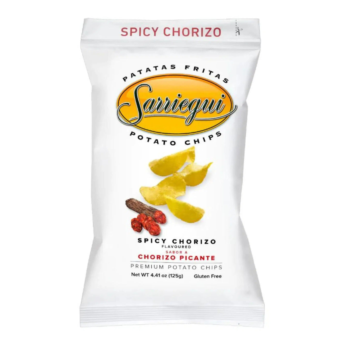 Sarriegui Spicy Chorizo Potato Crisps