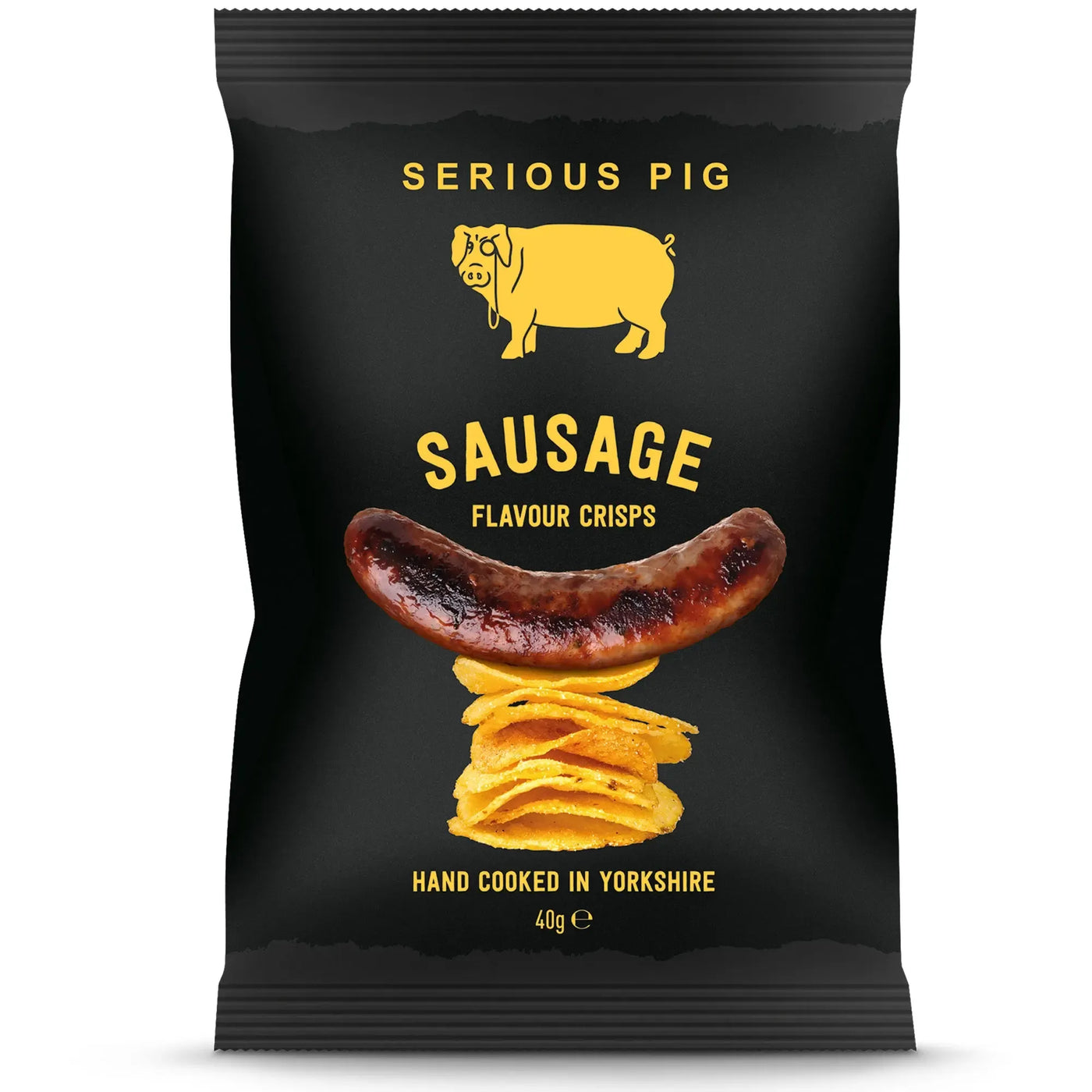 Serious Pig Sausage Flavour Crisps