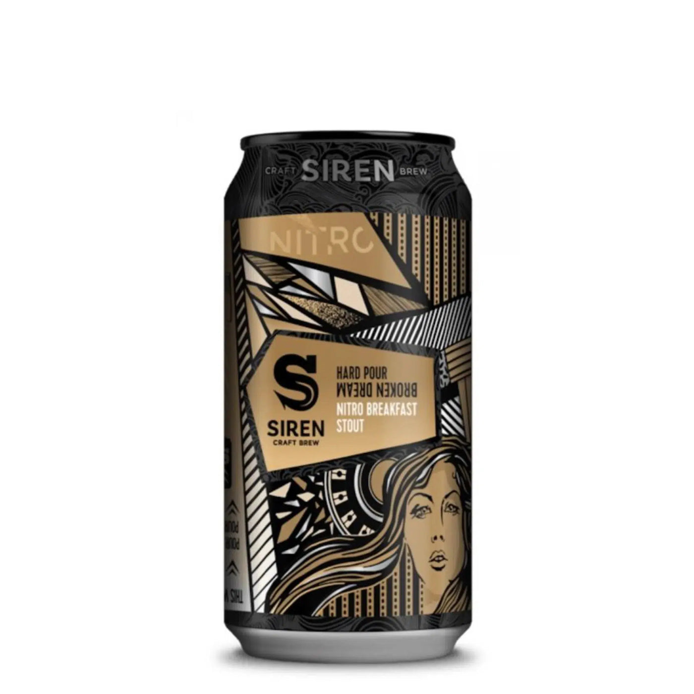 Siren Broken Dream Breakfast Stout Nitro Hard Pour 440ml