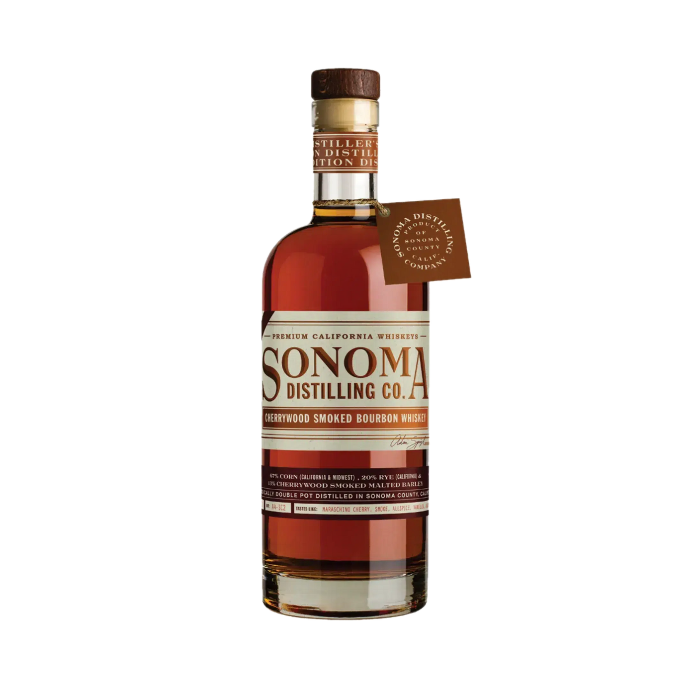 Sonoma Distilling Co. Cherrywood Bourbon 70cl