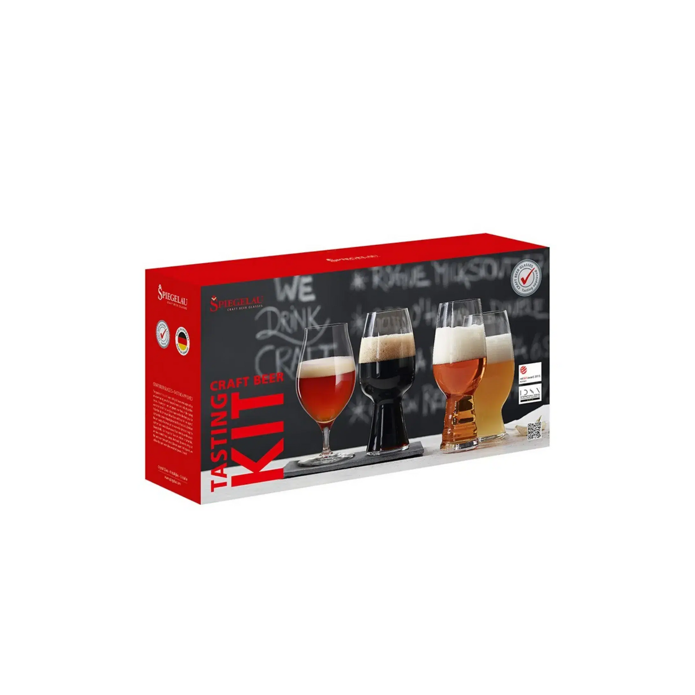 Spiegelau Tasting Kit - Craft Beer Glasses Set 4