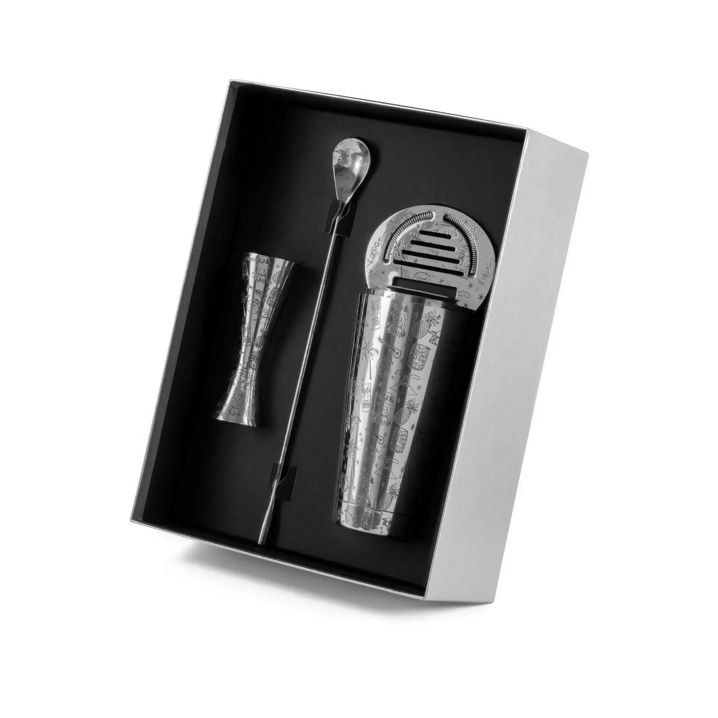 Urban Bar Tiki 5 Piece Cocktail Set