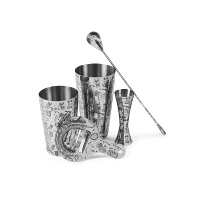 Urban Bar Tiki 5 Piece Cocktail Set