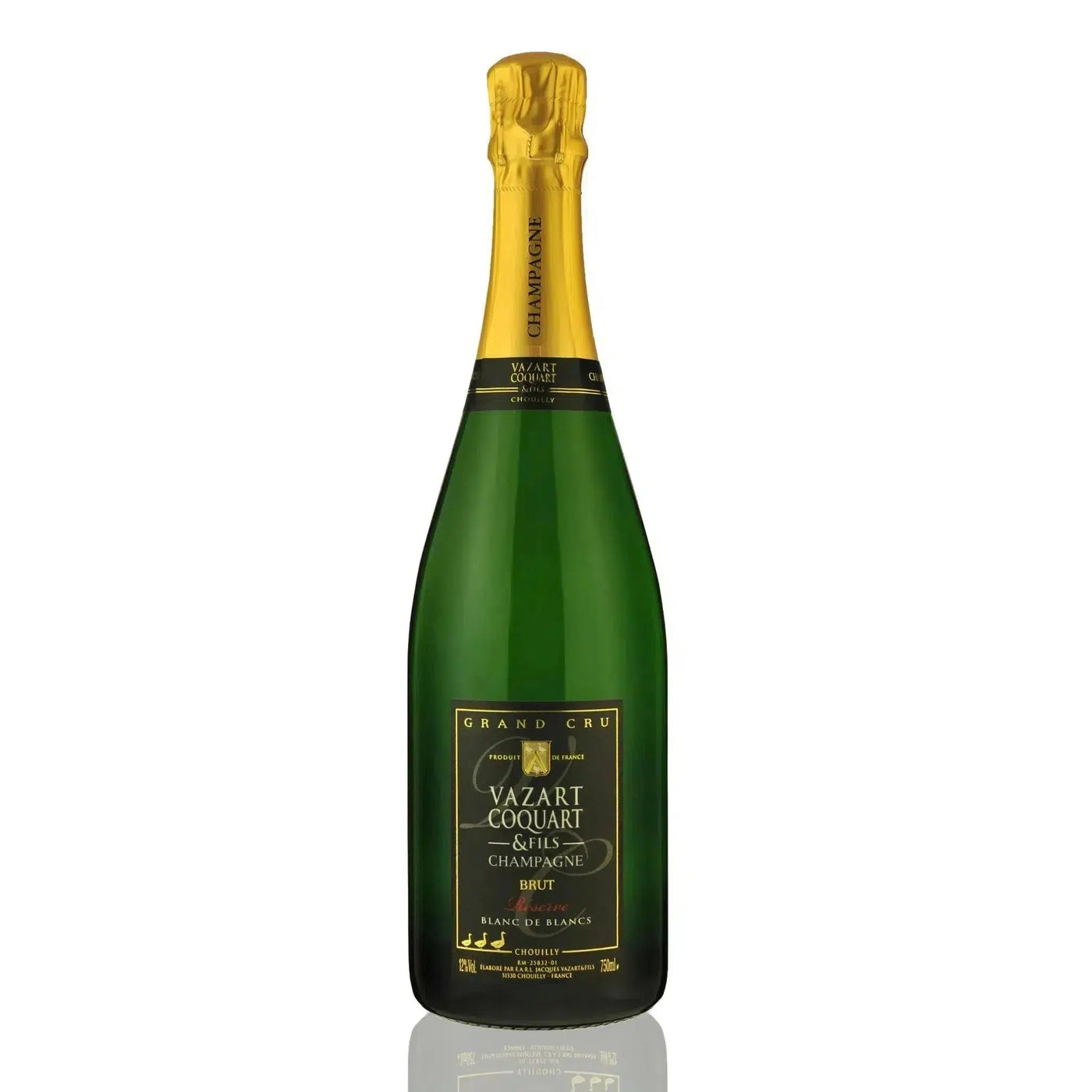 Vazart Coquart Brt Reserve Blanc de Blancs Grand Cru NV Champagne