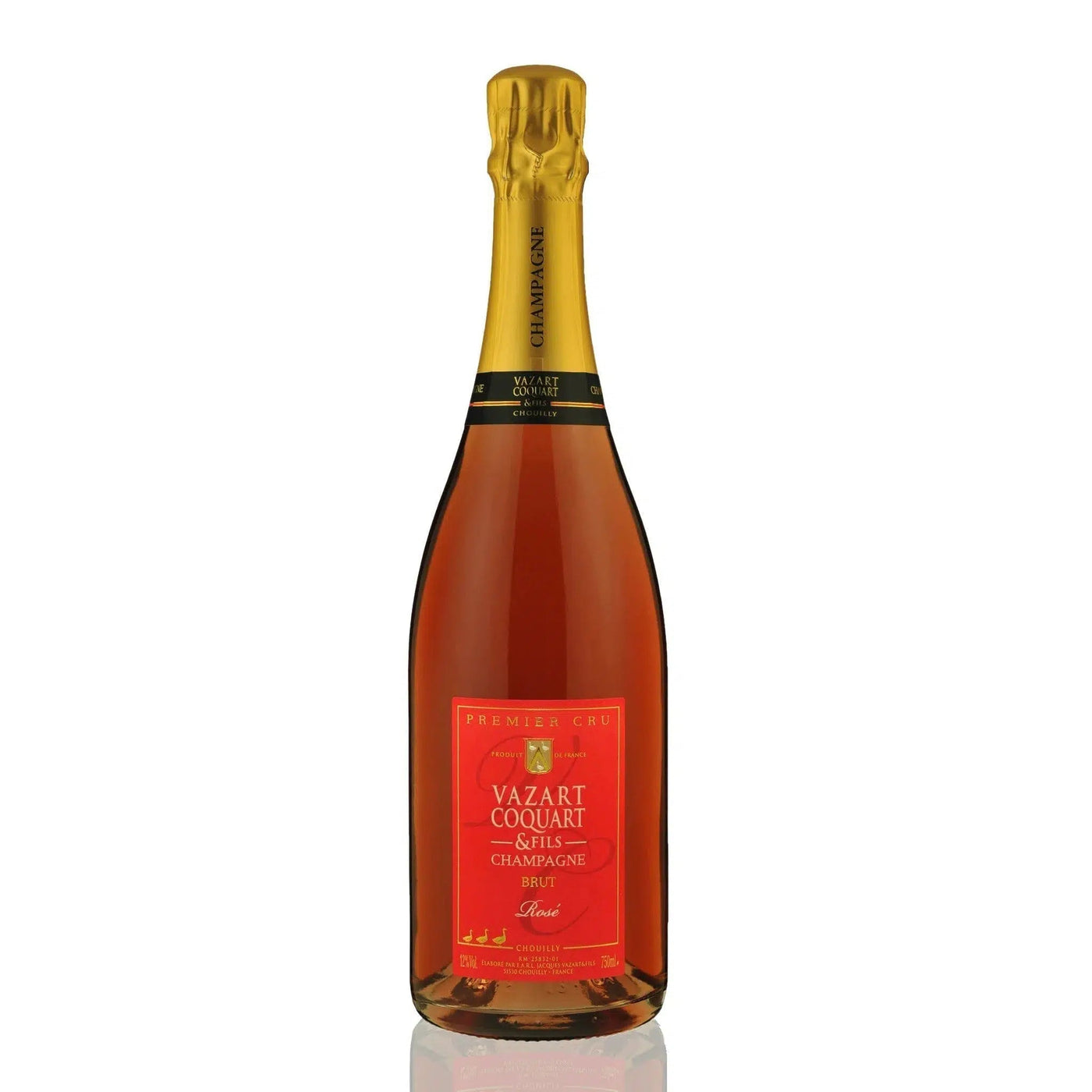 Vazart Coquart Brut Rosé Grand Cru NV Champagne