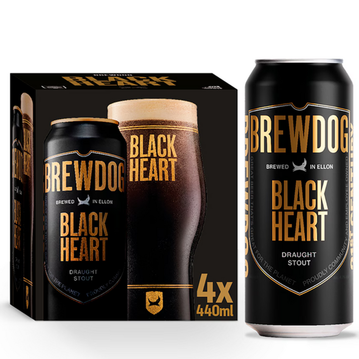 BrewDog Black Heart 4 pack 440ml