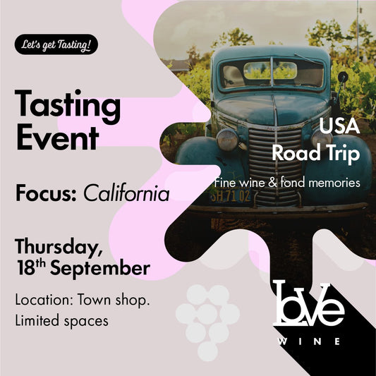 Tasting Event - California Road Trip with Will Berresford