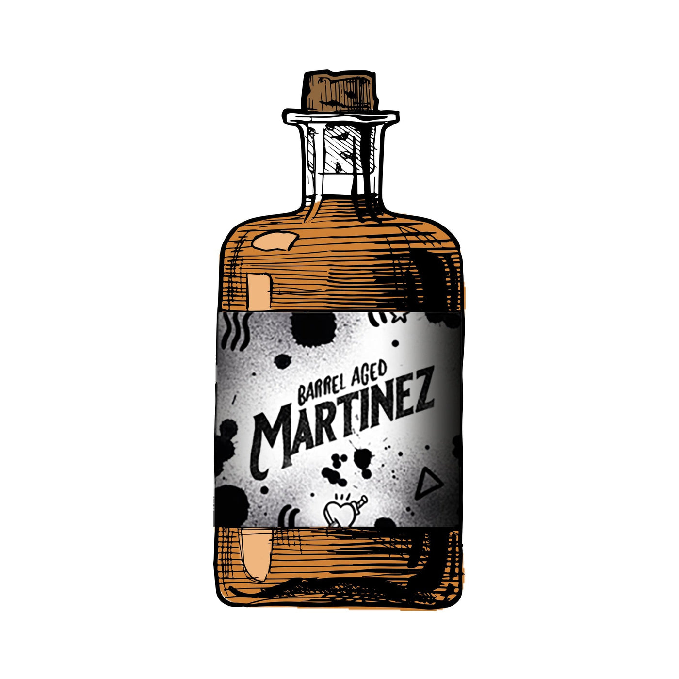 Barrel Aged Martinez 50cl