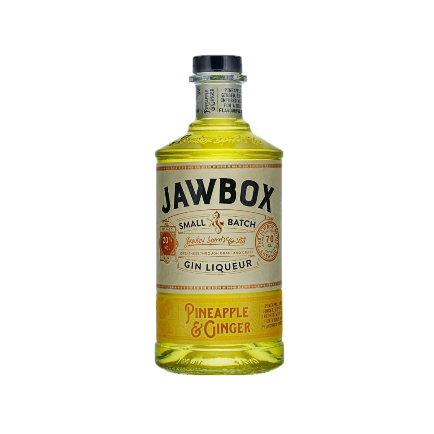 Jawbox Pineapple & Ginger Gin 20%