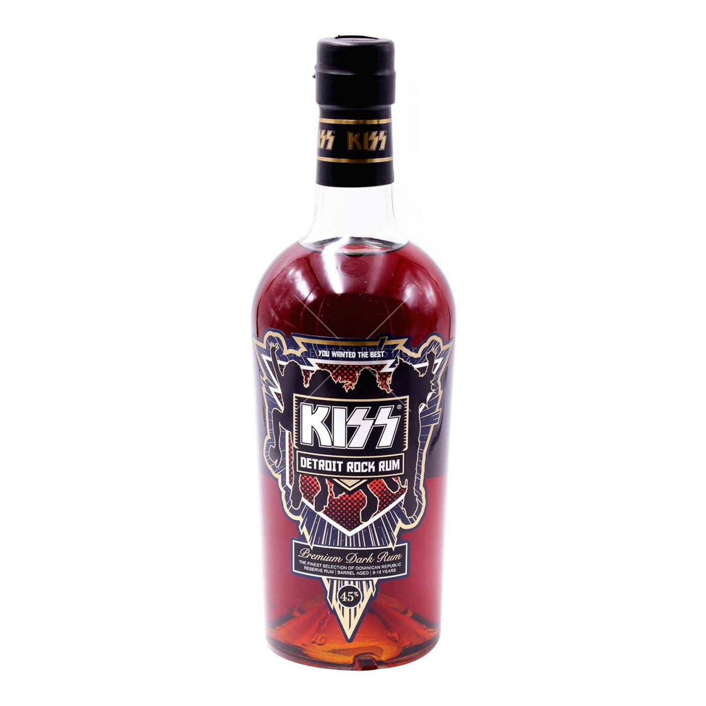 Kiss Detroit Rock Rum 45% 70cl