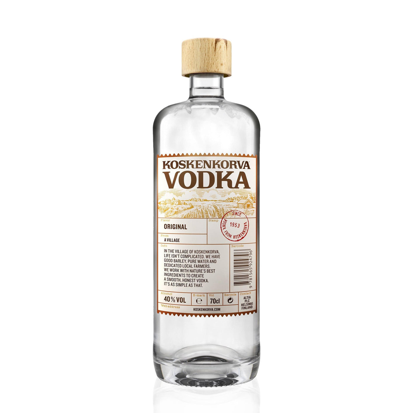 Koskenkorva Finnish Vodka 70cl