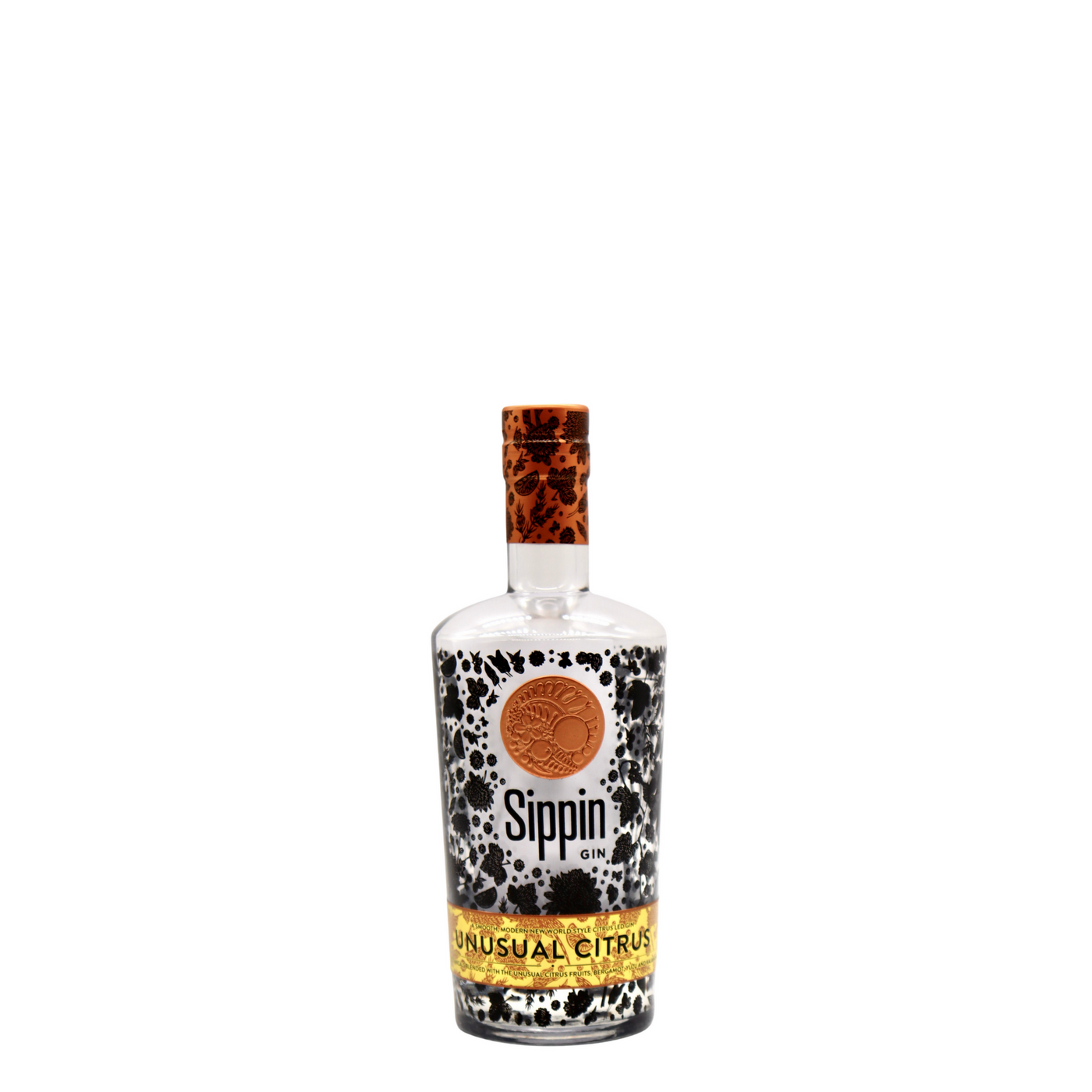 Mini Sippin Gin Unusual Citrus 42% 5cl