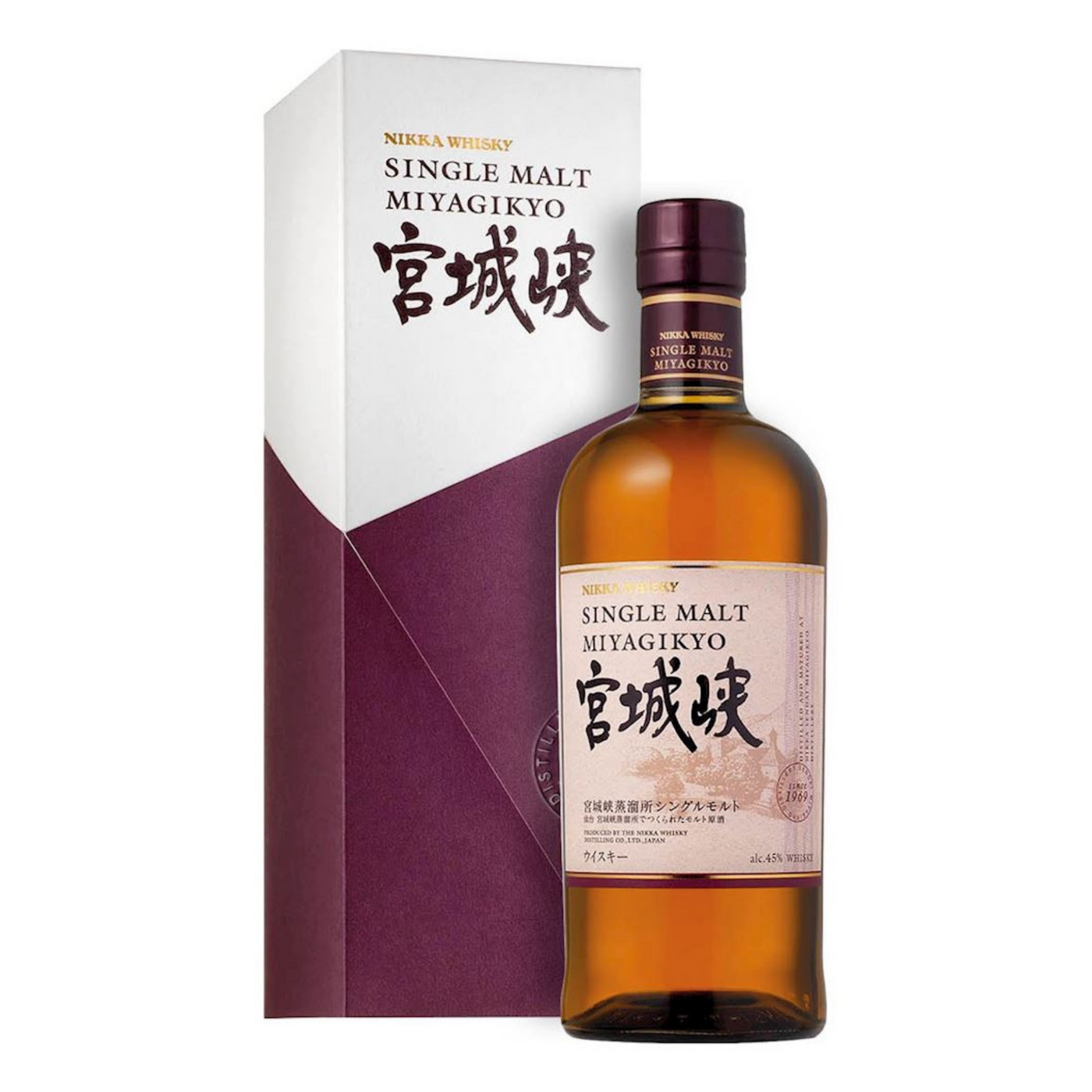 Nikka Miyagikyo Single Malt Whisky 45% 70cl