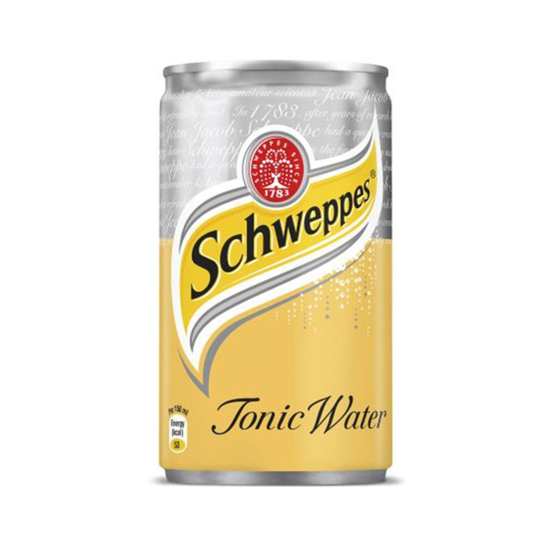 Schweppes Tonic Water Can 15cl case of 24