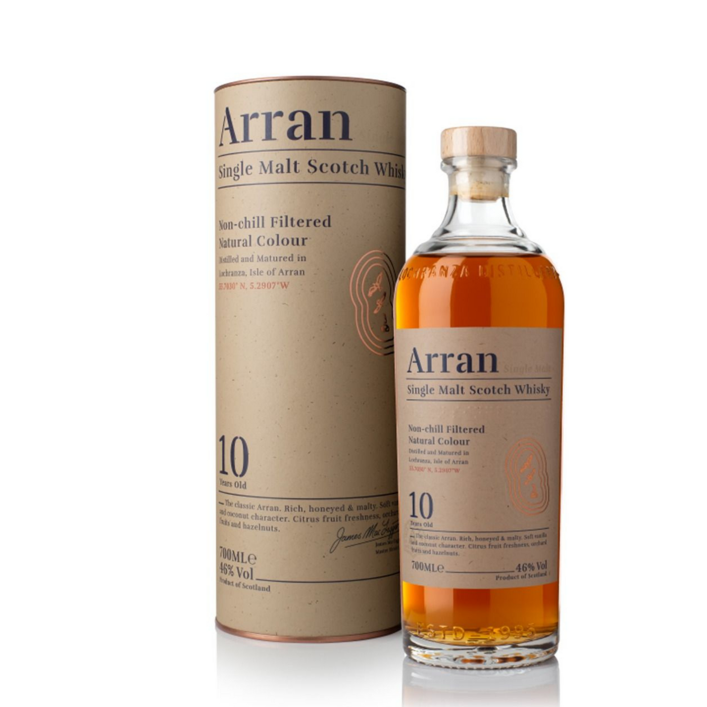 The Arran Single Malt Whisky 10 year old 70cl