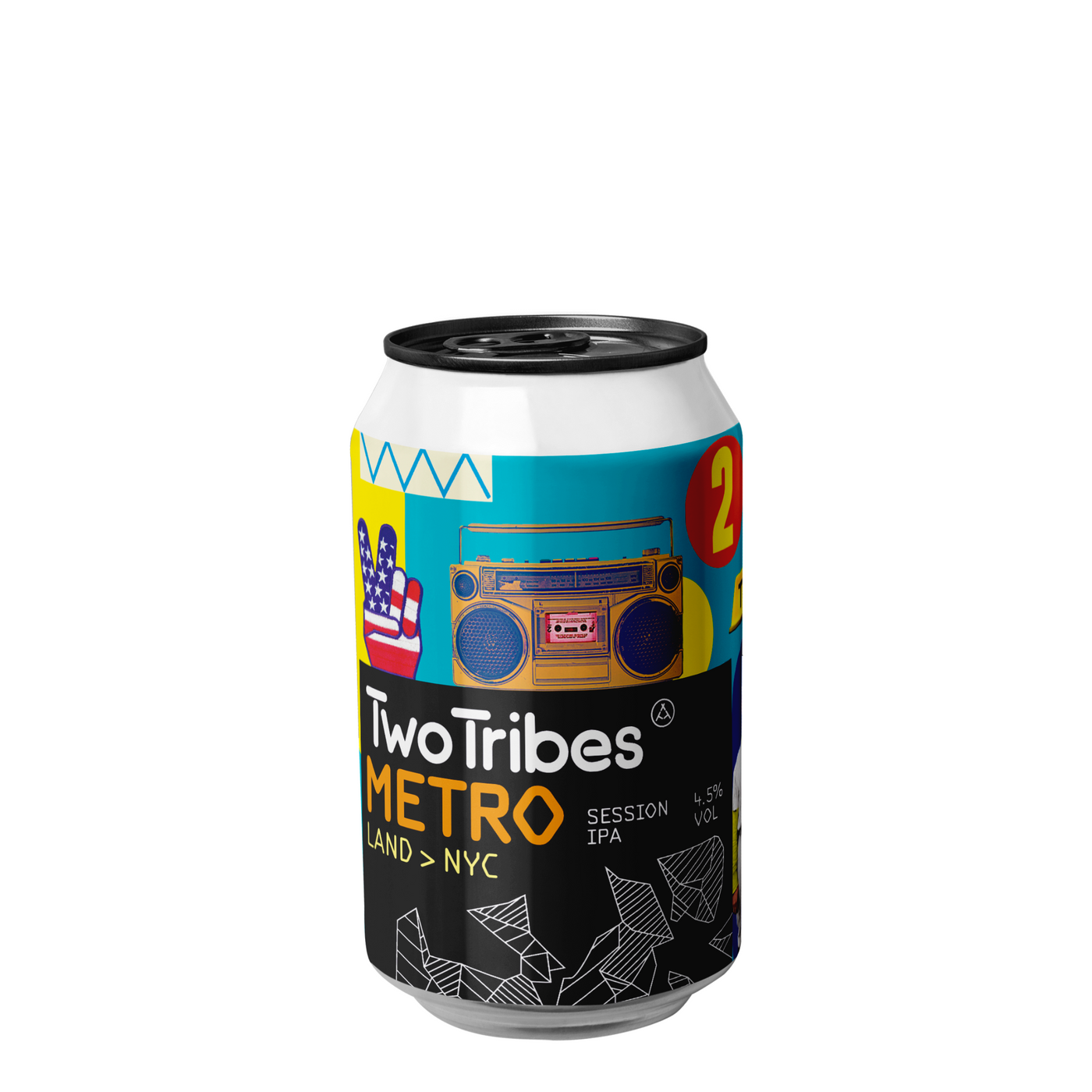 Two Tribes Metro Land NYC Session IPA